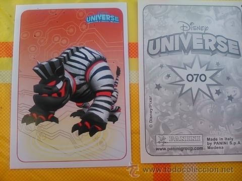Coleccionismo cromos antiguos: disney universe panini n 70 - Foto 1
