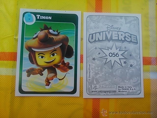 Coleccionismo cromos antiguos: disney universe panini n 56 - Foto 1