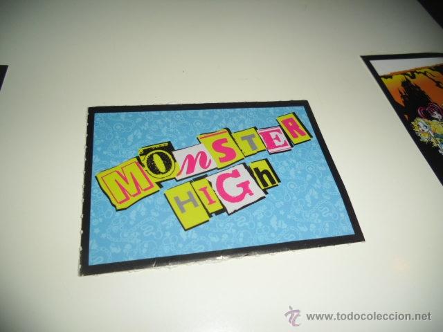 Coleccionismo cromos antiguos: PANINI MONSTER HIGH 153 - Foto 1