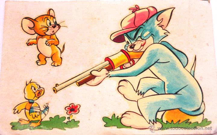 Coleccionismo cromos antiguos: CALCOMAN&Iacute;AS ORTEGA TOM Y JERRY A&Ntilde;O 1969 - Foto 1