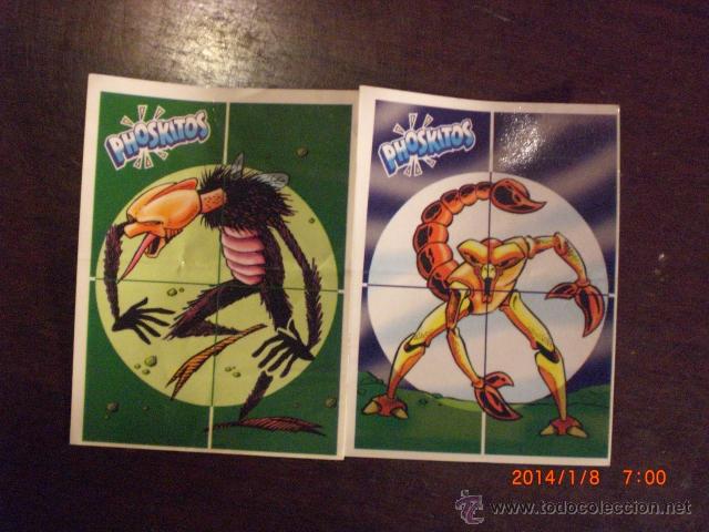 Coleccionismo cromos antiguos: 2 CROMOS CERBATAK DE PHOSKITOS