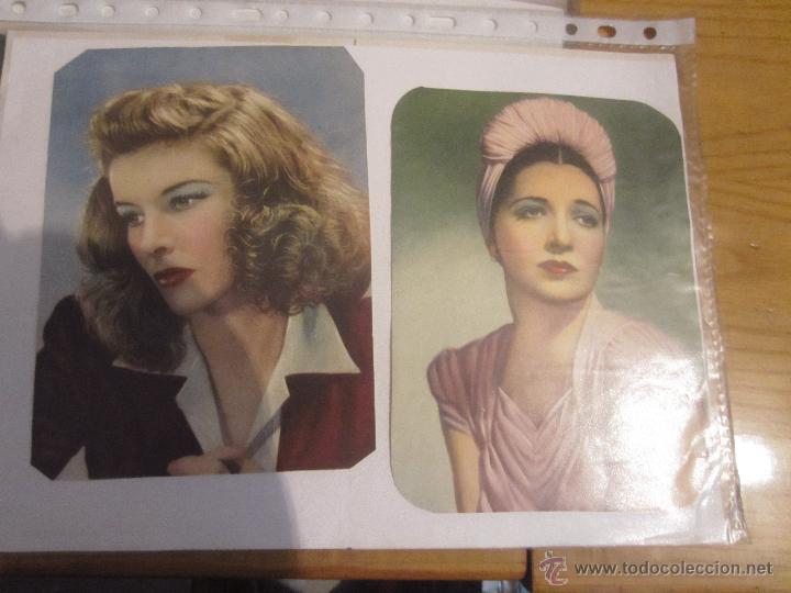 Coleccionismo cromos antiguos: cromos actores de cine - Foto 1