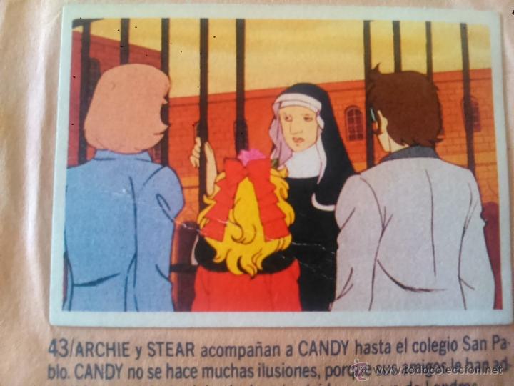 Coleccionismo cromos antiguos: MI DULCE CANDY CANDY NUEVAS AVENTURAS EDICIONES ESTE CROMO 43 - Foto 1