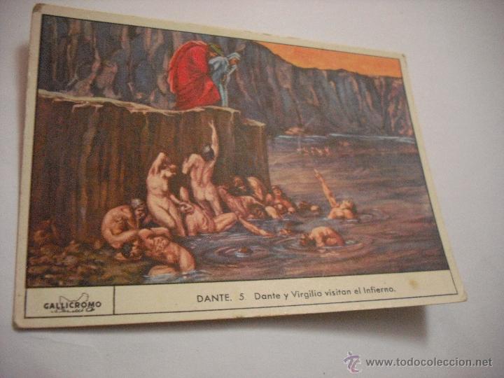 Coleccionismo cromos antiguos: Dante 5 - Foto 1