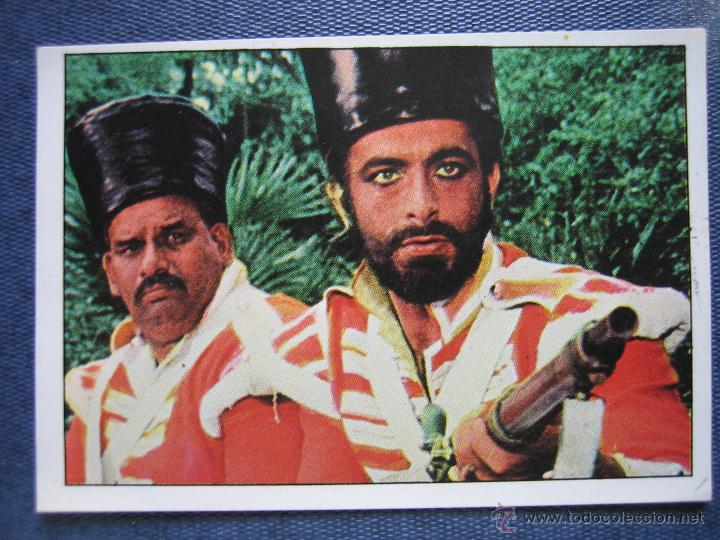 Coleccionismo cromos antiguos: Cromo de Sandokan. ED Figurini de Panini - Foto 1