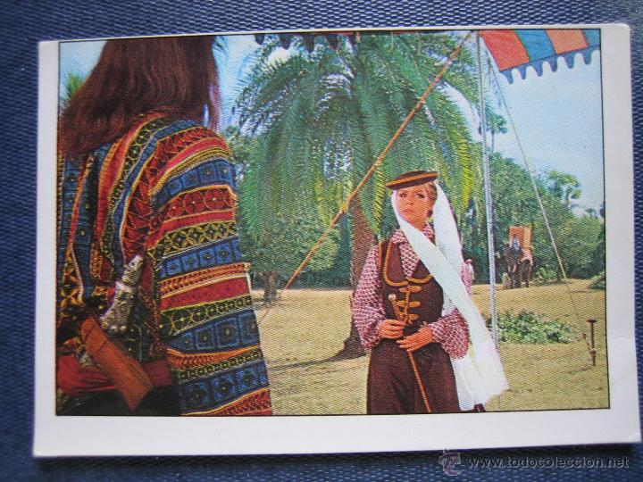 Coleccionismo cromos antiguos: Cromo de Sandokan. ED Figurini de Panini - Foto 1