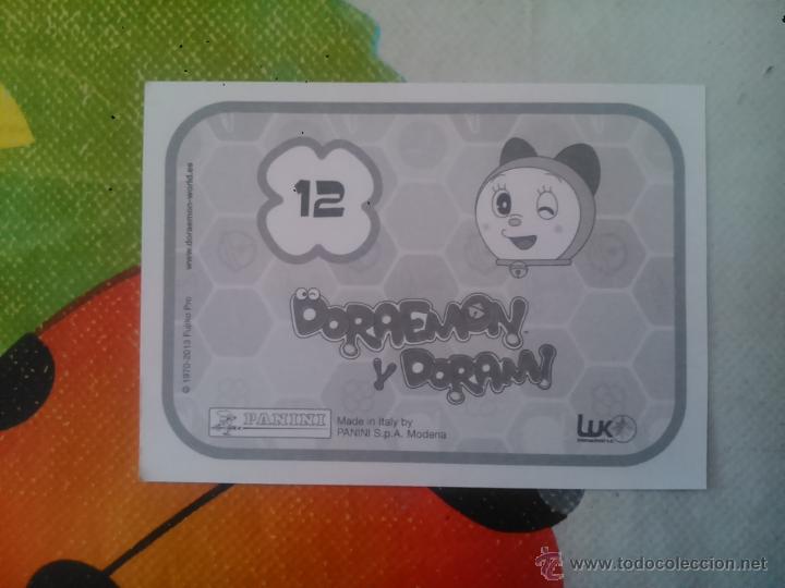 Coleccionismo cromos antiguos: DORAEMON Y DORAMI DE PANINI N 12 - Foto 2