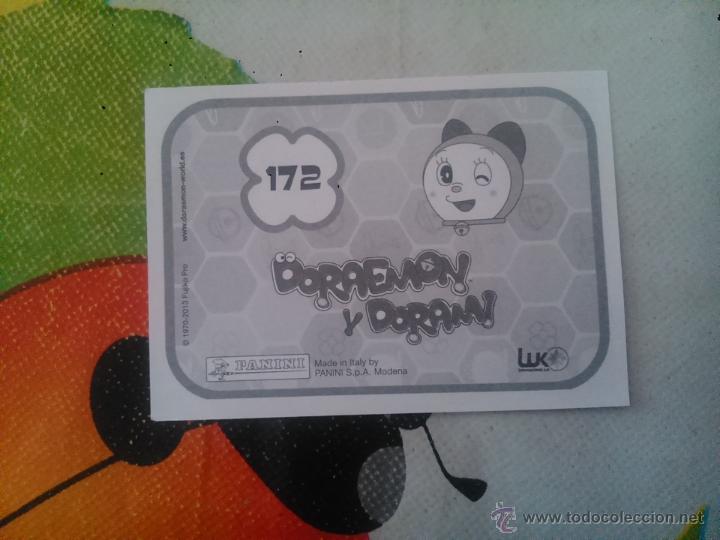 Coleccionismo cromos antiguos: DORAEMON Y DORAMI DE PANINI N 172 - Foto 2
