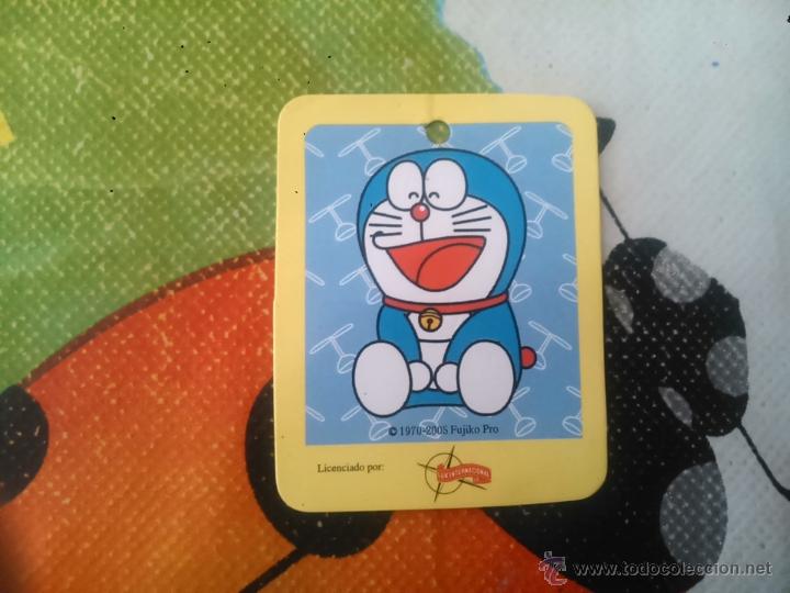 Coleccionismo cromos antiguos: DORAEMON TARJETA ETIQUETA OFICIAL - Foto 1