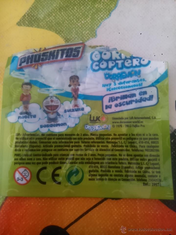 Coleccionismo cromos antiguos: DORAEMON PHOSKITOS ENVOLTORIO - Foto 2