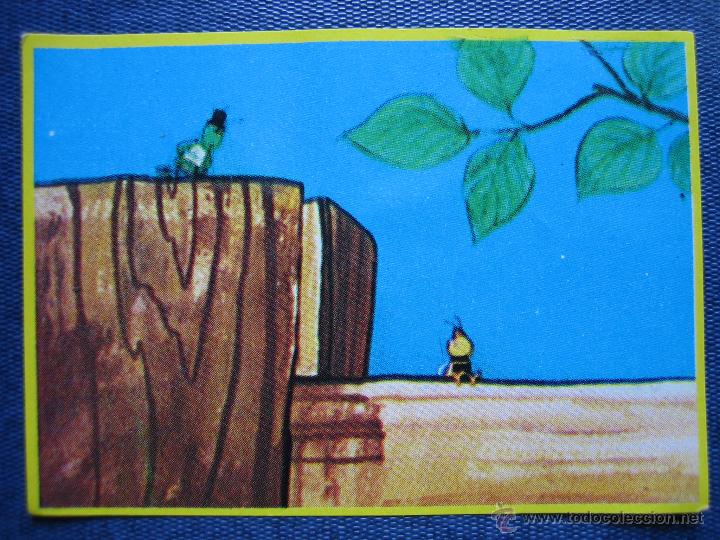 Coleccionismo cromos antiguos: Cromo Las aventuras de la abeja Maya de Danone - Foto 1