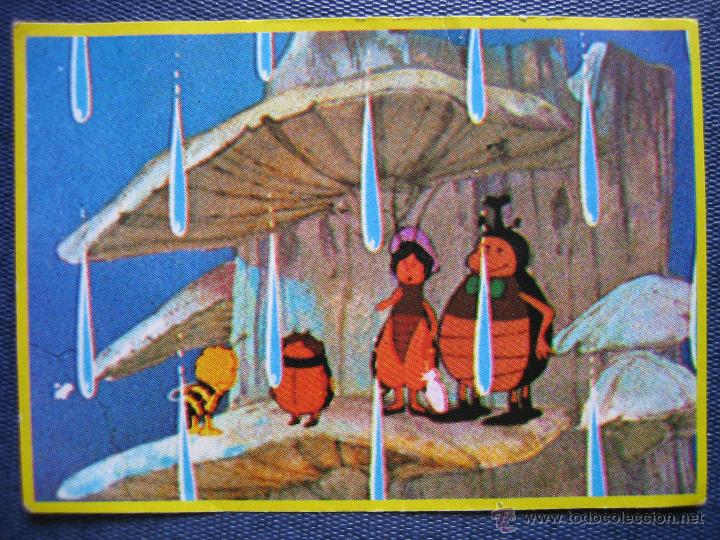 Coleccionismo cromos antiguos: Cromo Las aventuras de la abeja Maya de Danone - Foto 1