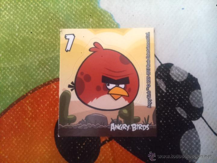 Coleccionismo cromos antiguos: ANGRY BIRDS CHEETOS MATUTANO 7 - Foto 1