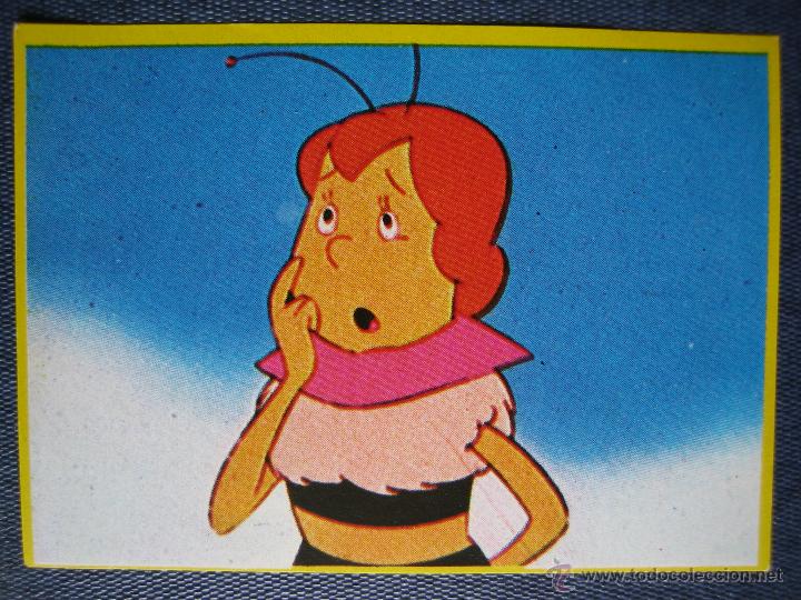Coleccionismo cromos antiguos: Cromo Las aventuras de la abeja Maya de Danone - Foto 1