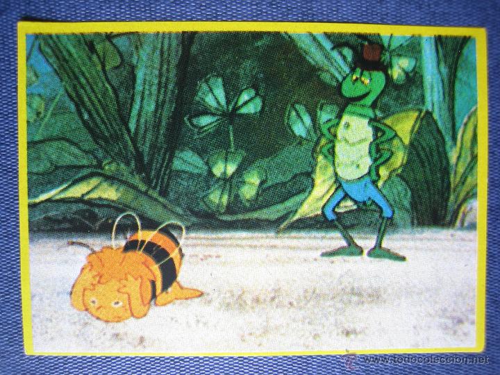 Coleccionismo cromos antiguos: Cromo Las aventuras de la abeja Maya de Danone - Foto 1