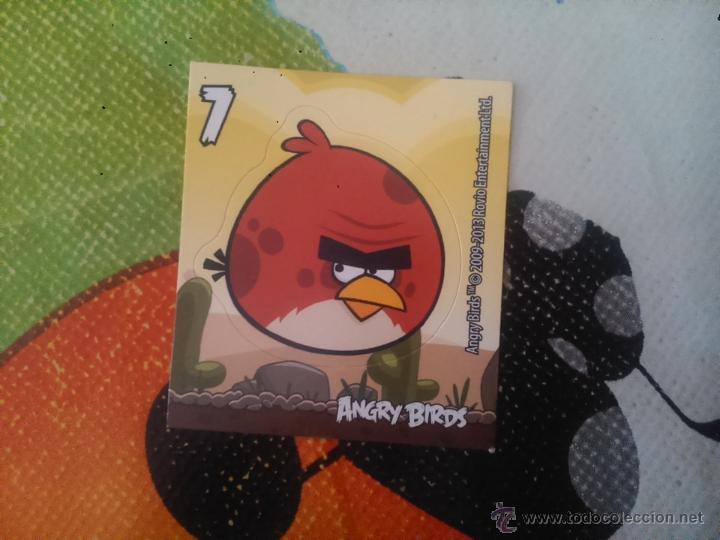 Coleccionismo cromos antiguos: ANGRY BIRDS CHEETOS MATUTANO 7 - Foto 1