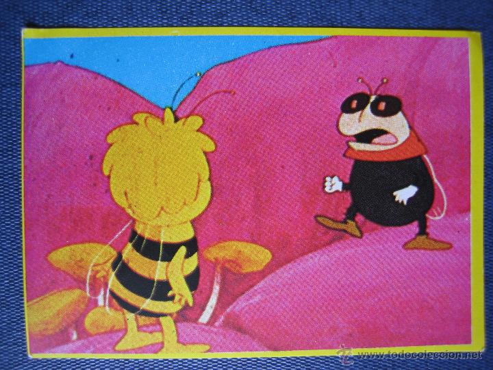 Coleccionismo cromos antiguos: Cromo Las aventuras de la abeja Maya de Danone - Foto 1