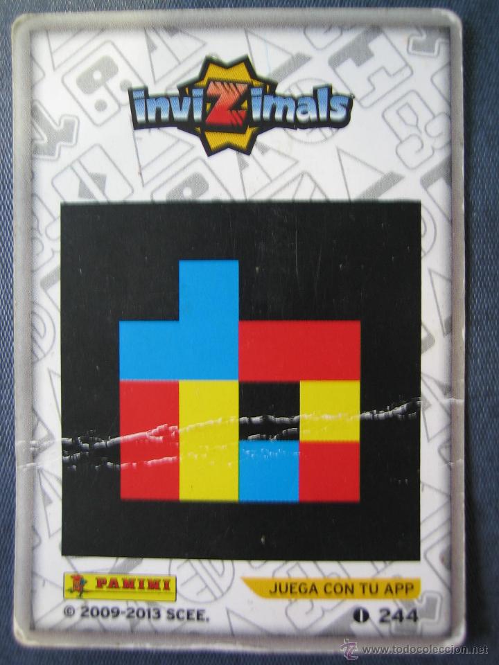 Coleccionismo cromos antiguos: Cromo Invizimals ED Panini 2009/2013 - Foto 2