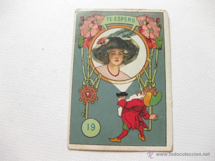 Coleccionismo cromos antiguos: CROMO DE CHOCOLATES REY NUMERO 19. TE ESPERO - Foto 1