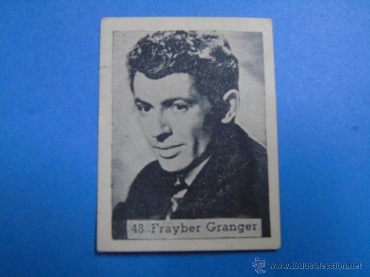 Coleccionismo Cromos antiguos: FOTO CROMO DE FRAYBER GRANGER. N&ordm; 48