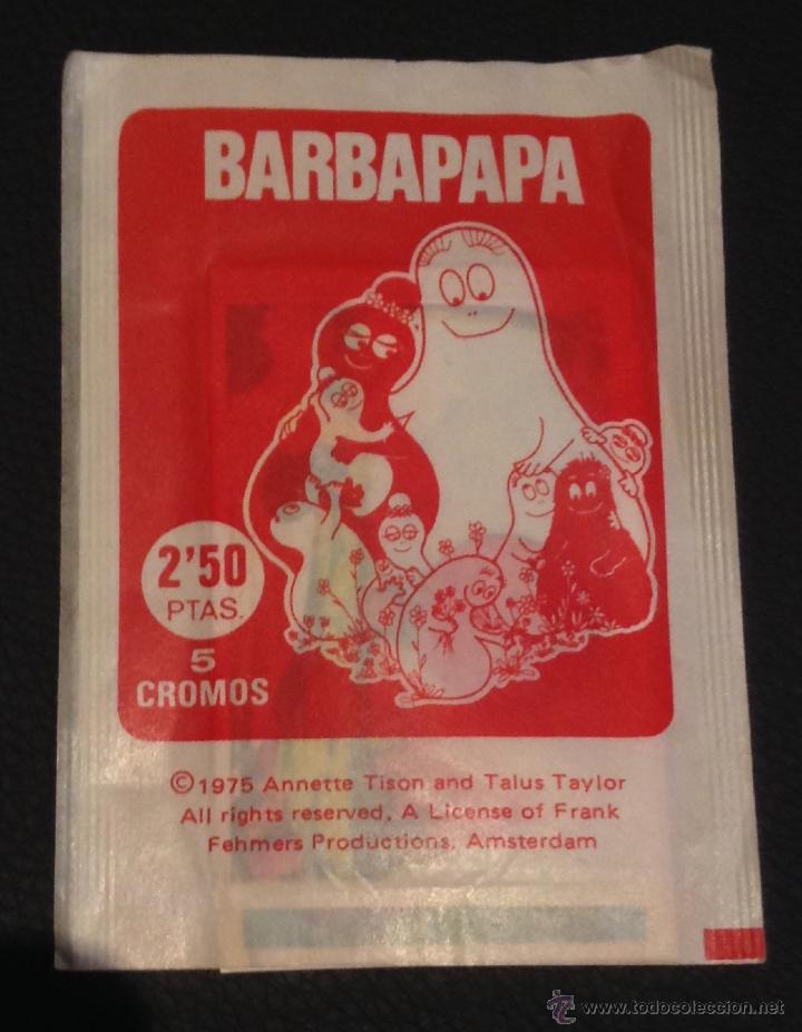 Coleccionismo cromos antiguos: sobre de cromos barbapapa quelcom - Foto 1