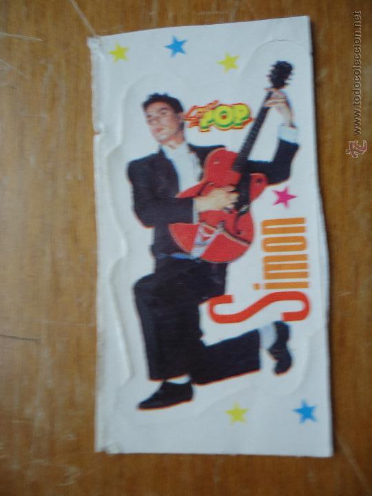 Coleccionismo cromos antiguos: CrOMO ADHESIVO SUPER POP SIMON - Foto 1
