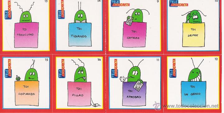 Coleccionismo cromos antiguos: tele indiscreta -- cromos - Foto 1