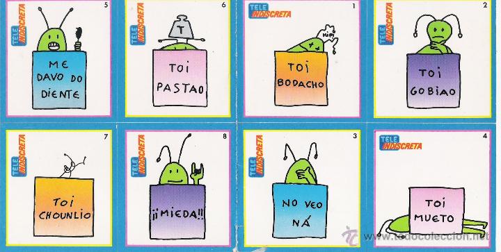 Coleccionismo cromos antiguos: tele indiscreta -- cromos - Foto 1