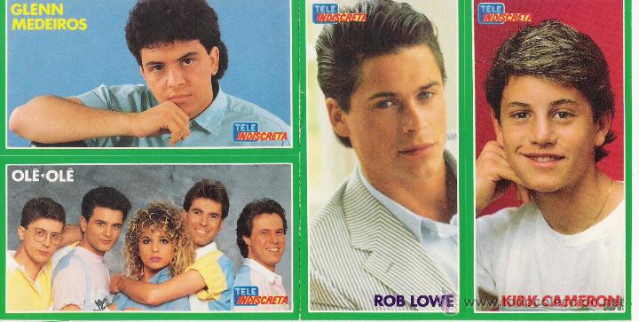 Coleccionismo cromos antiguos: tele indiscreta -- cromos - Foto 1