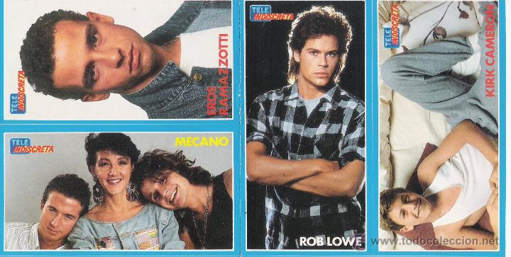 Coleccionismo cromos antiguos: tele indiscreta -- cromos - Foto 1