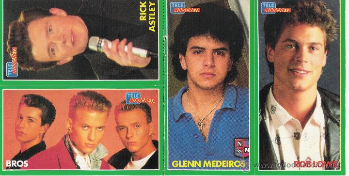 Coleccionismo cromos antiguos: tele indiscreta -- adhesivos - Foto 1