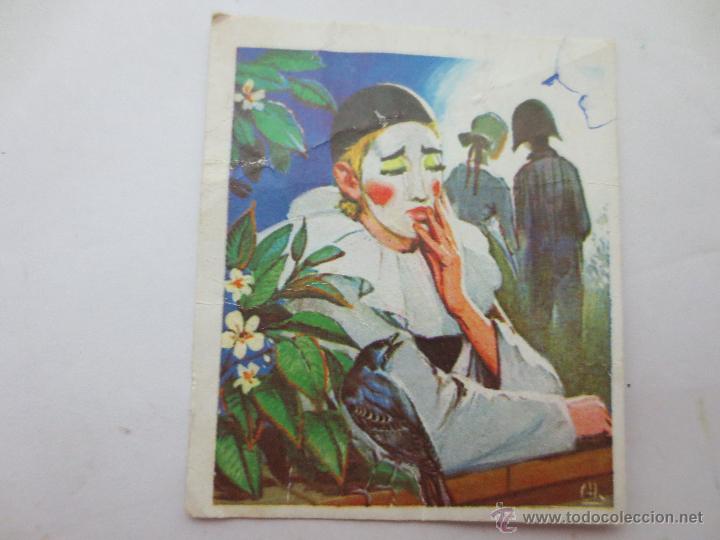 Coleccionismo cromos antiguos: pierrot. antiguo cromo. n&ordm; 102 - Foto 1