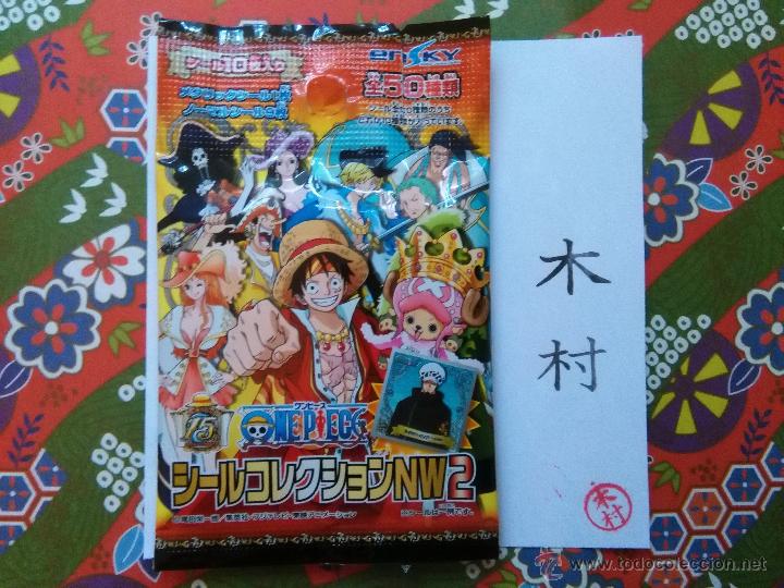 Coleccionismo cromos antiguos: one piece sobre vacio - Foto 1