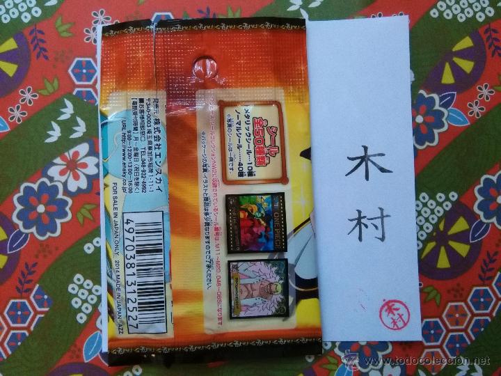 Coleccionismo cromos antiguos: one piece sobre vacio - Foto 2