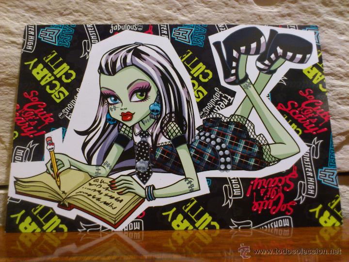 Coleccionismo cromos antiguos: CROMO - MONSTER HIGH - PANINI - 2011 - POSTAL - N&ordm; 34 - Foto 1