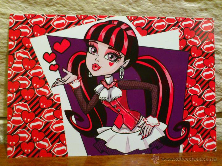 Coleccionismo cromos antiguos: CROMO - MONSTER HIGH - PANINI - 2011 - POSTAL - N&ordm; 24 - Foto 1