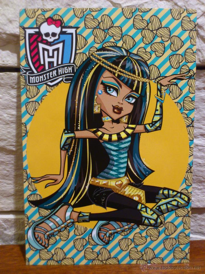 Coleccionismo cromos antiguos: CROMO - MONSTER HIGH - PANINI - 2011 - POSTAL - N&ordm; 15 - Foto 1