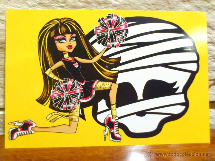 Coleccionismo cromos antiguos: CROMO - MONSTER HIGH - PANINI - 2011 - POSTAL - N&ordm; 13 - Foto 1