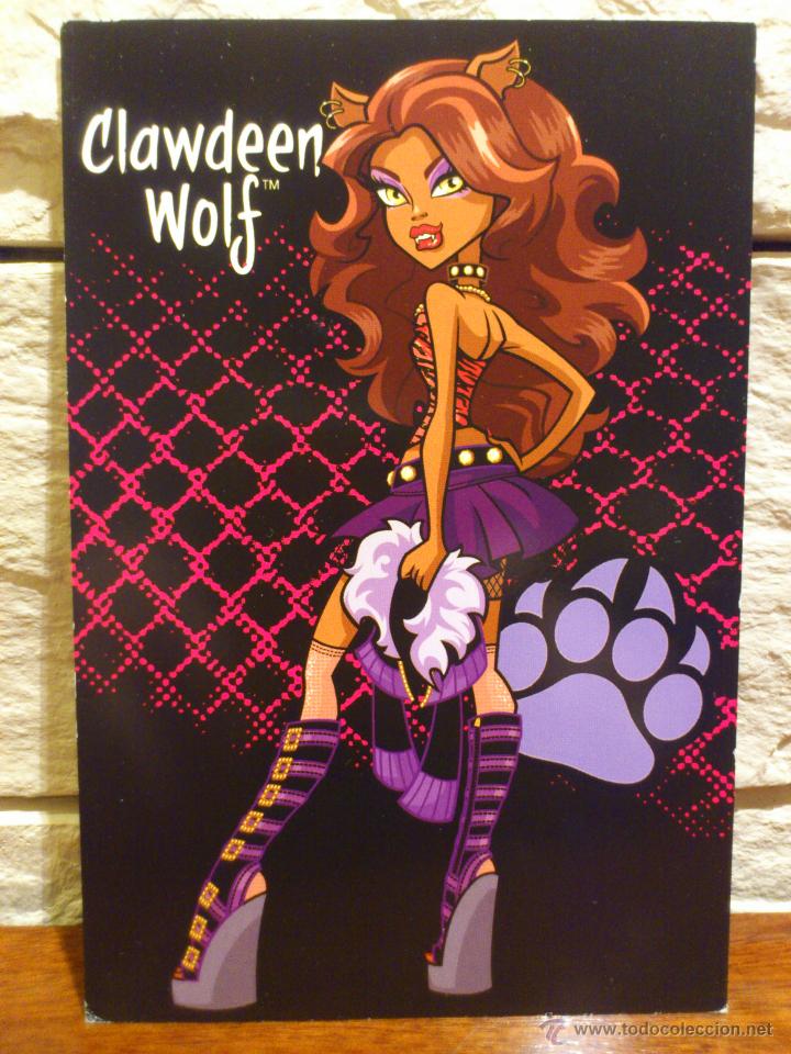 Coleccionismo cromos antiguos: CROMO - MONSTER HIGH - PANINI - 2011 - POSTAL - N&ordm; 8 - Foto 1