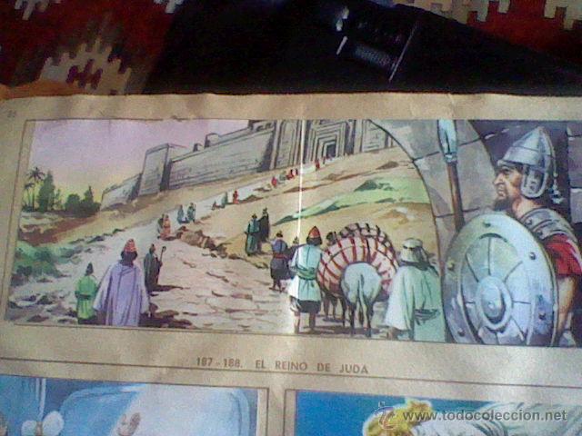 Colecionismo Cromos antigos: cromo recuperado ventanilla sup del album Antiguo Testamento Ferma 1968 n&ordm; 187 188 JUDA