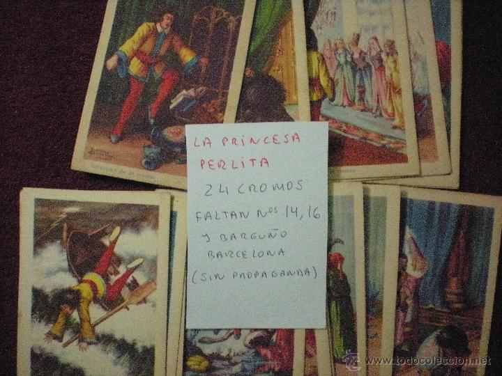Coleccionismo cromos antiguos: Colecci&oacute;n incompleta la princesa perlita - Foto 1