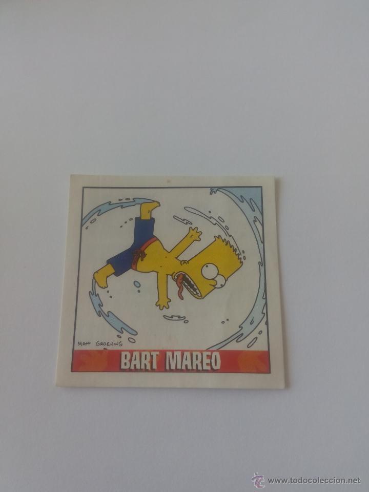 Coleccionismo cromos antiguos: CROMO BART MAREO LOS SIMPSON MATUTANO 2000 00 - Foto 1