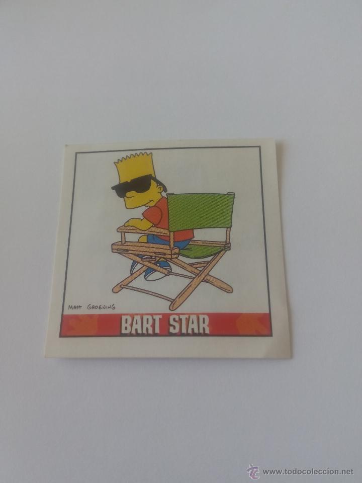 Coleccionismo cromos antiguos: CROMO BART STAR SIMPSON MATUTANO 2000 00 - Foto 1