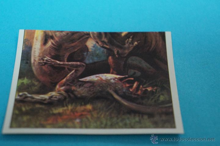 Collectable Antique Stickers: CROMO DE:DINOSAURS,(SIN PEGAR),N&ordm;104,A&Ntilde;O 1992,DEL ALBUM,DINOSAURS,DE PANINI