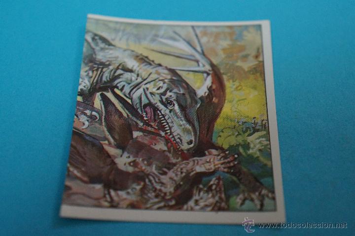 Collectable Antique Stickers: CROMO DE:DINOSAURS,(SIN PEGAR),N&ordm;110,A&Ntilde;O 1992,DEL ALBUM,DINOSAURS,DE PANINI