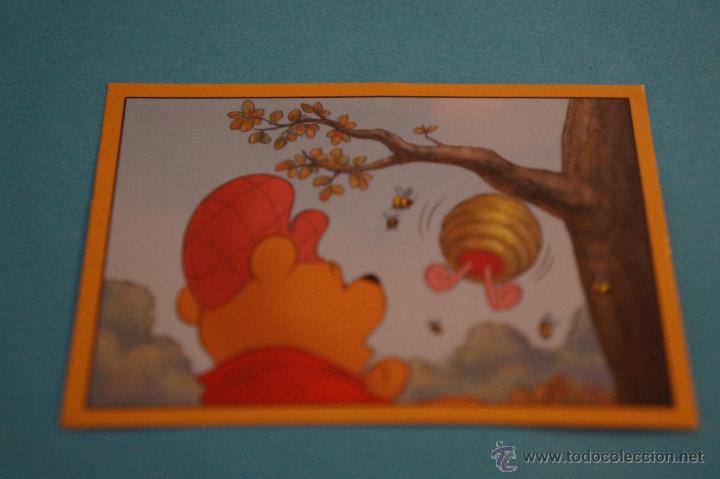 Coleccionismo cromos antiguos: CROMO DE:WINNIE THE POOH,(SIN PEGAR),N&ordm;107,A&Ntilde;O ????,DEL ALBUM,WINNIE THE POOH,DE PANINI