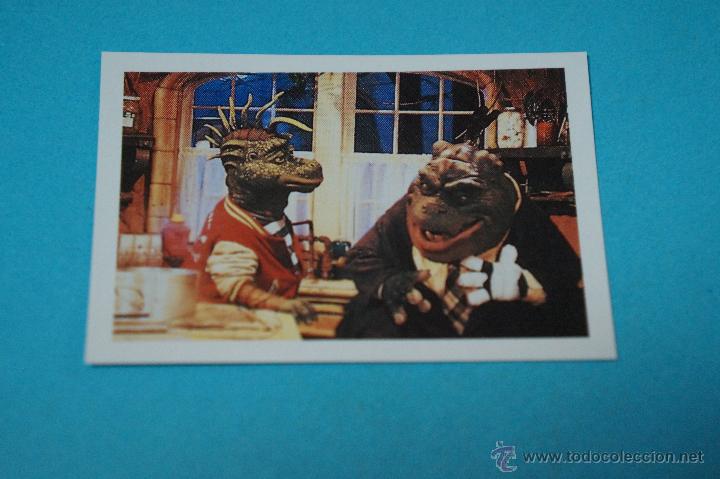 Coleccionismo cromos antiguos: CROMO DE:DINOSAURS DISNEY,(SIN PEGAR),N&ordm;21,A&Ntilde;O ????,DEL ALBUM,DINOSAURS DISNEY,DE PANINI