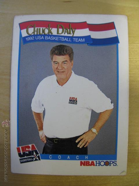 Coleccionismo cromos antiguos: CROMO CHUCK DALY NBA USA TEAM - Foto 1
