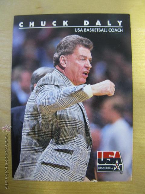 Coleccionismo cromos antiguos: CROMO CHUCK DALY NBA USA TEAM - Foto 1