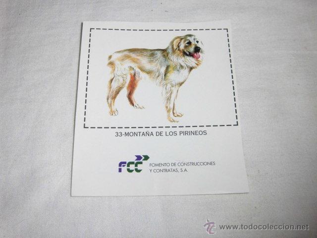 Colecionismo Cromos antigos: CROMO N&ordm; 33.-MONTA&Ntilde;A DE LOS PIRINEOS  ALBUM CIUDADANO CAN